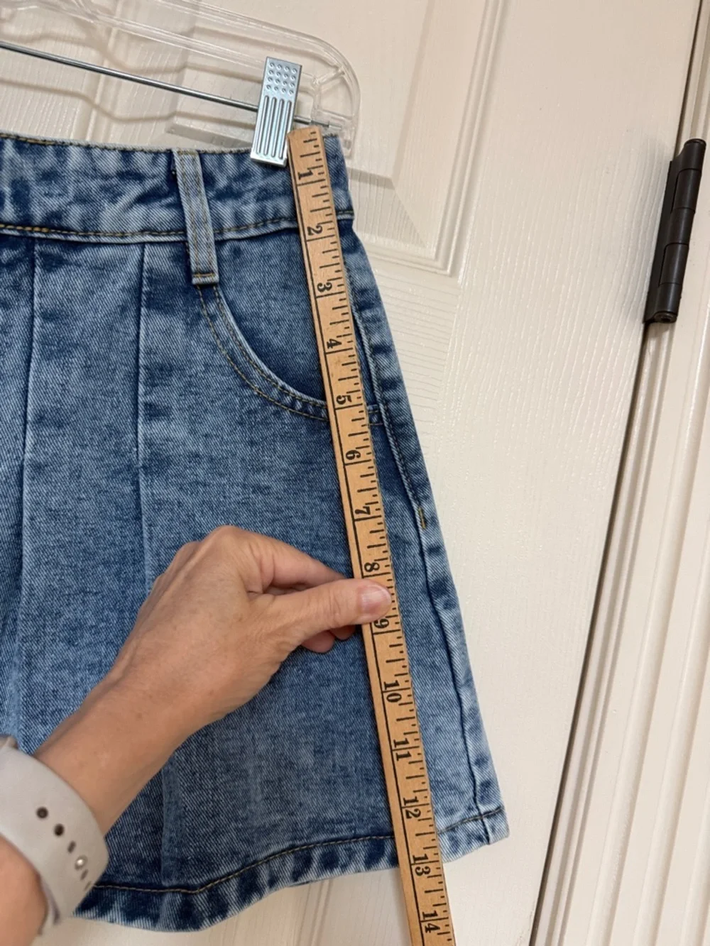 Liv & Lottie Medium Wash Denim Skirt